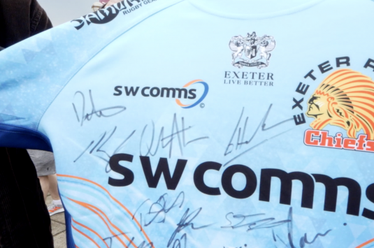 Exeter Chiefs kit launch 2018